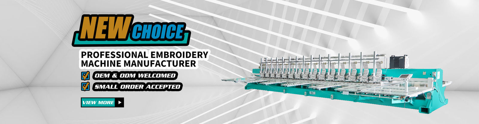 Vlakke Borduurwerkmachine