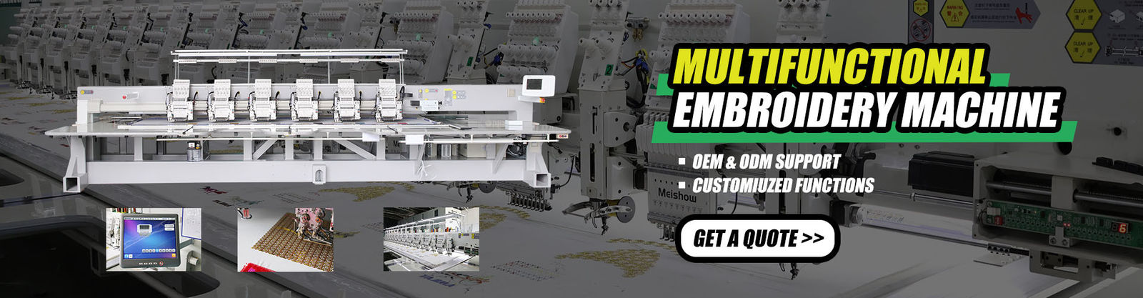 Machine voor het borduurwerk van chenille