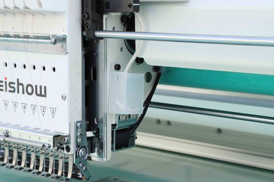 Flat Computerized High Speed Embroidery Machine Custom met 1200 RPM motor slotkop