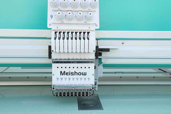 Flat Computerized High Speed Embroidery Machine Custom met 1200 RPM motor slotkop