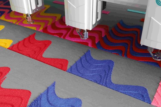 Computerized 60 koppen chenille borduurmachine hoge snelheid