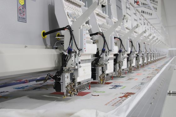 Commerciële Sequins Borduurmachine 15 Hoofd 9 Naalden 1 Jaar Garantie