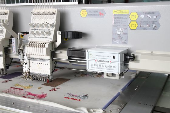 220V 380V Twin Sequin High Speed Borduurmachine 9 Naald 20 Koppen