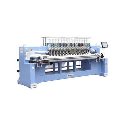Computerized 15 hoofd borduurmachine 4 naald met een enkele sequin