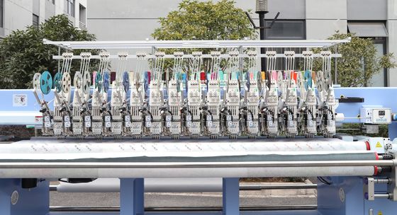 Computerized 15 hoofd borduurmachine 4 naald met een enkele sequin