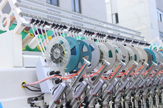 Computer Dubbele 22 koppen Vier naald borduurmachine Duurzaam