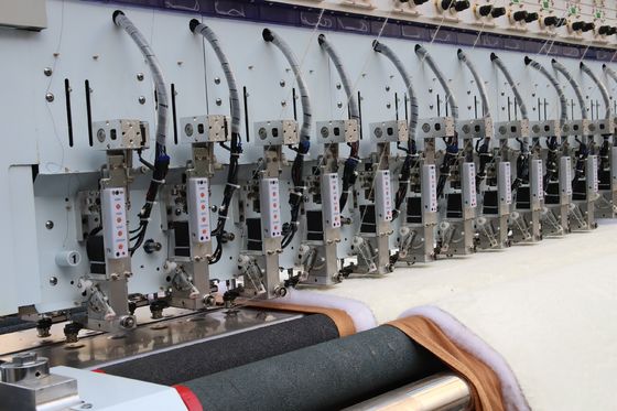 28 Naalden Dubbelzijdige Quilting Borduurmachine Met Cording Borduurwerk