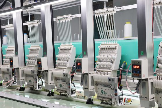 Computerized Cording Embroidery Machine, Laser Cut Embroidery Machine 18 hoofd
