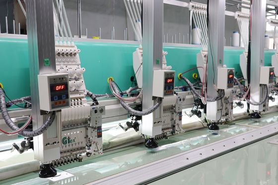 Computerized Cording Embroidery Machine, Laser Cut Embroidery Machine 18 hoofd
