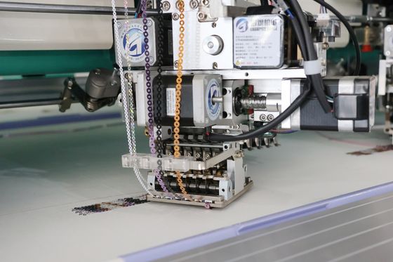 Professionele geautomatiseerde borduurmachine 12 hoofd met aluminium frame