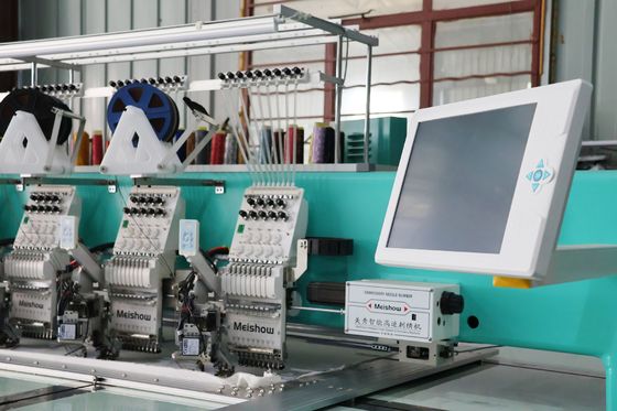 Bescherming tegen oververhitting 6 Sequins Borduurmachine Meerdere koppen 9 Naalden