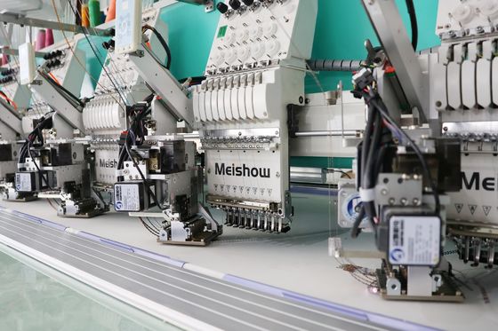 Computer 6 maten Sequins Borduurmachine 9 Naalden 20 Koppen Borduurapparatuur