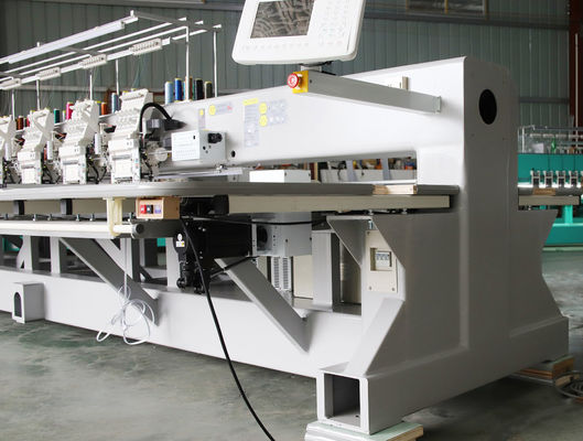 Computer Sequin Cording Embroidery Machine 6 koppen met automatisch snij systeem