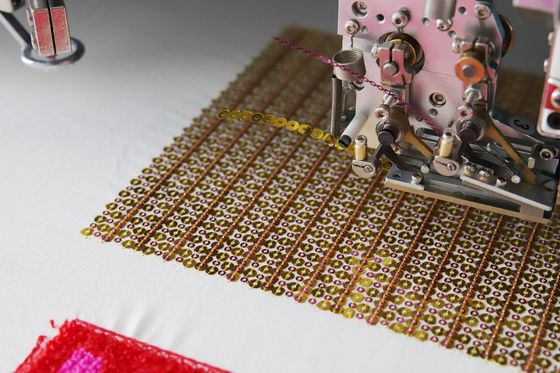 15 koppen gemengde handdoek borduurmachine, Sequins borduurmachine gecomputereerd
