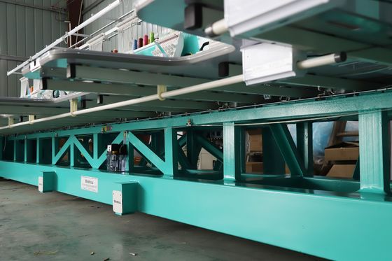 Computermachine voor het borduurwerk van een enkelvoudige zakdoek 15 naalden 10 koppen