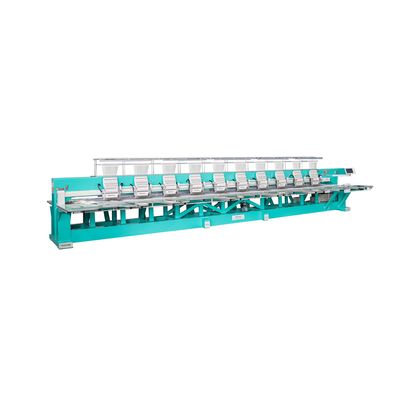 Eenvoudige Sequins Borduurmachine 15 Naalden 12 Koppen Aanpassingsgebied