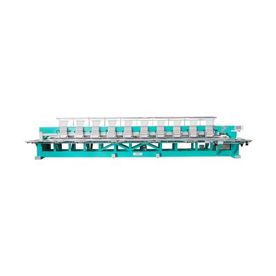Eenvoudige Sequins Borduurmachine 15 Naalden 12 Koppen Aanpassingsgebied
