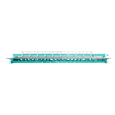 Flat Computerized High Speed Embroidery Machine Custom met 1200 RPM motor slotkop