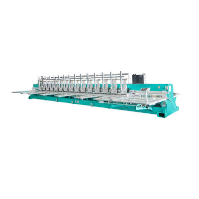 Computerized cord embroidery machine met laser snij systeem