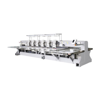 Computer Sequin Cording Embroidery Machine 6 koppen met automatisch snij systeem