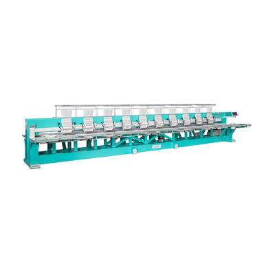 High Speed 1200RPM Single Sequin Borduurmachine 10 Hoofd Met Aluminium Frame