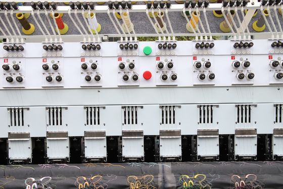 Automatisering Cotton Quilting Borduurmachine 22 Koppen 4 Kleuren