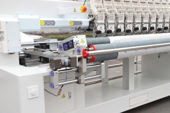 10 Koppen Quilting Borduurmachine 6 Naalden Met Sequin Functie
