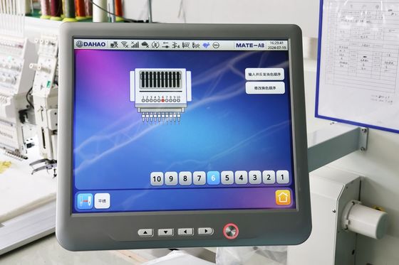 12 koppen gemengd lint borduurwerk Computermachine hoge snelheid