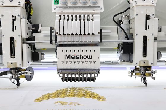 Gemengde lint borduurmachine 10 koppen plus 10 koppen platte borduurmachine
