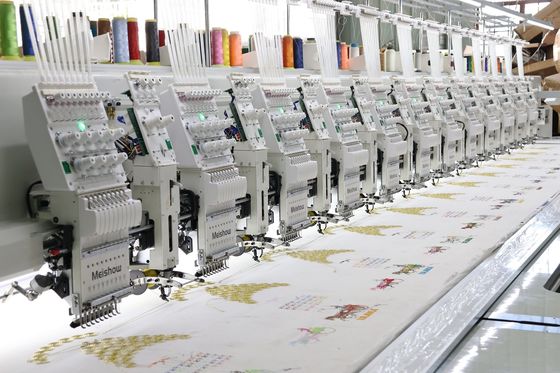 Verscheidenheid Ribbon Borduurmachine 220V 380V Op maat gemaakte Borduurmachine